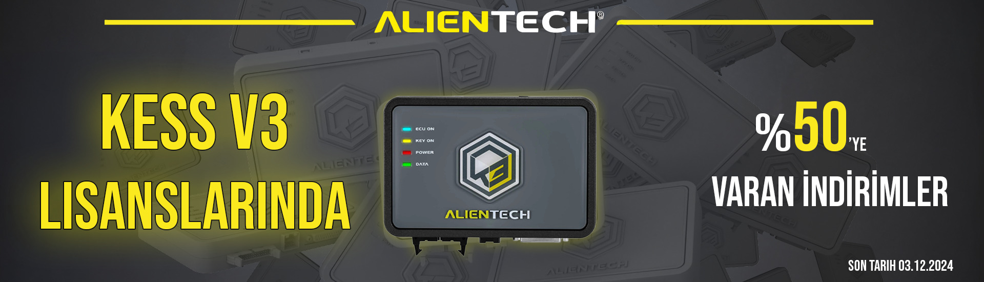 Alientech Kess 3 Ürünlerinde Efsane Kasım Fırsatları! 